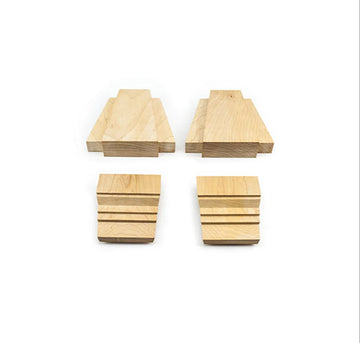Oval Block Kit, Key 4-9/16 - Maple - 1072022